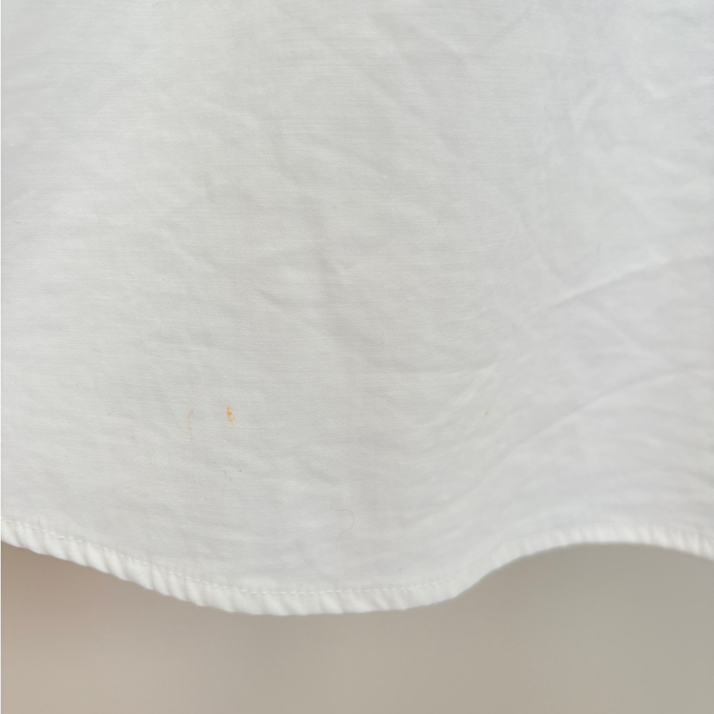 Reformation Lissa Cotton Midi Dress White Ivory Removable Strap | US 2 UK 6 - Picture 9 of 14
